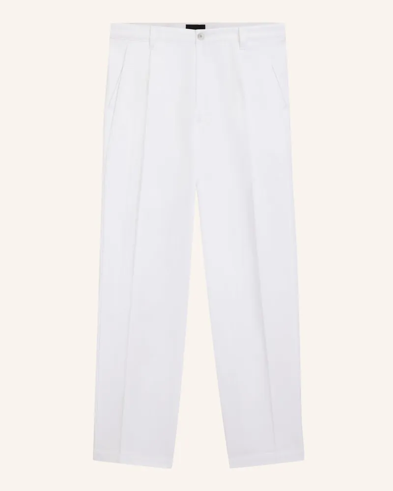 HUGO BOSS Casual Hose C-KAI-DPL Relaxed Fit Weiss