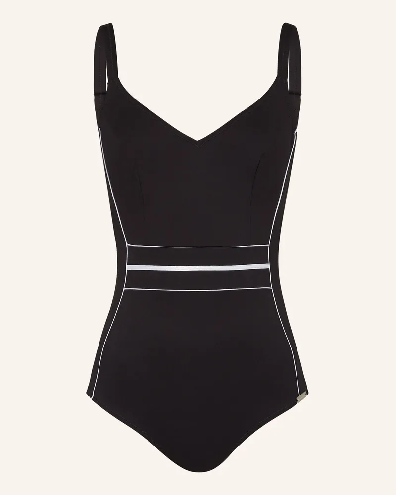 Charmline Bügel-Badeanzug BODY POWER mit Shaping-Effekt Schwarz