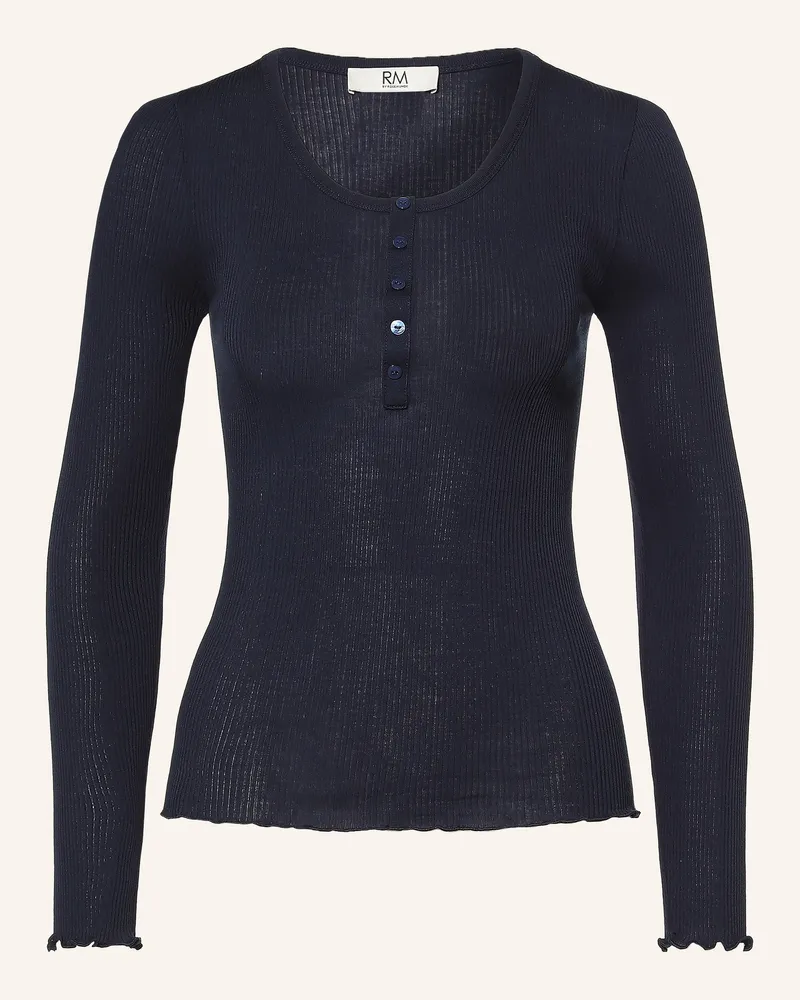 Rosemunde Longsleeve blau Dunkelblau