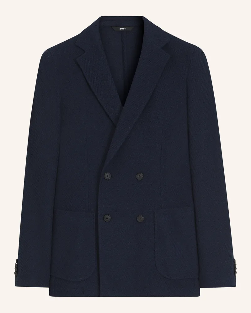 HUGO BOSS Sakko C-Hanry-J-Db-263 Slim Fit blau Dunkelblau