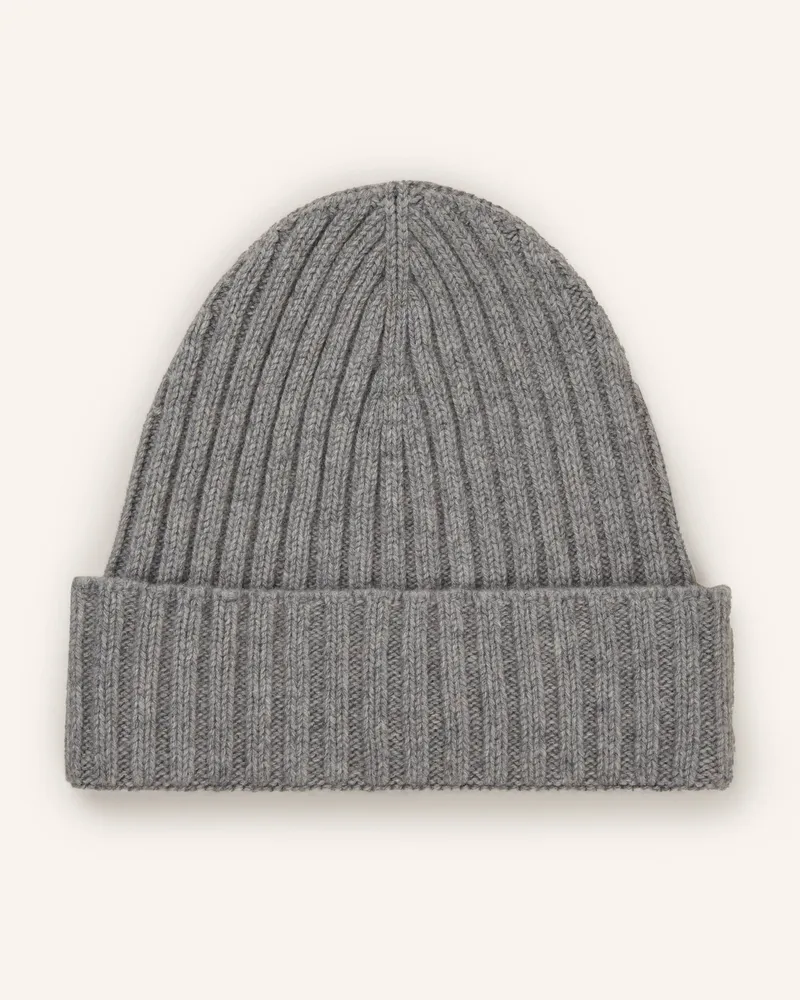 Daniele Fiesoli Cashmere-Mütze Grau