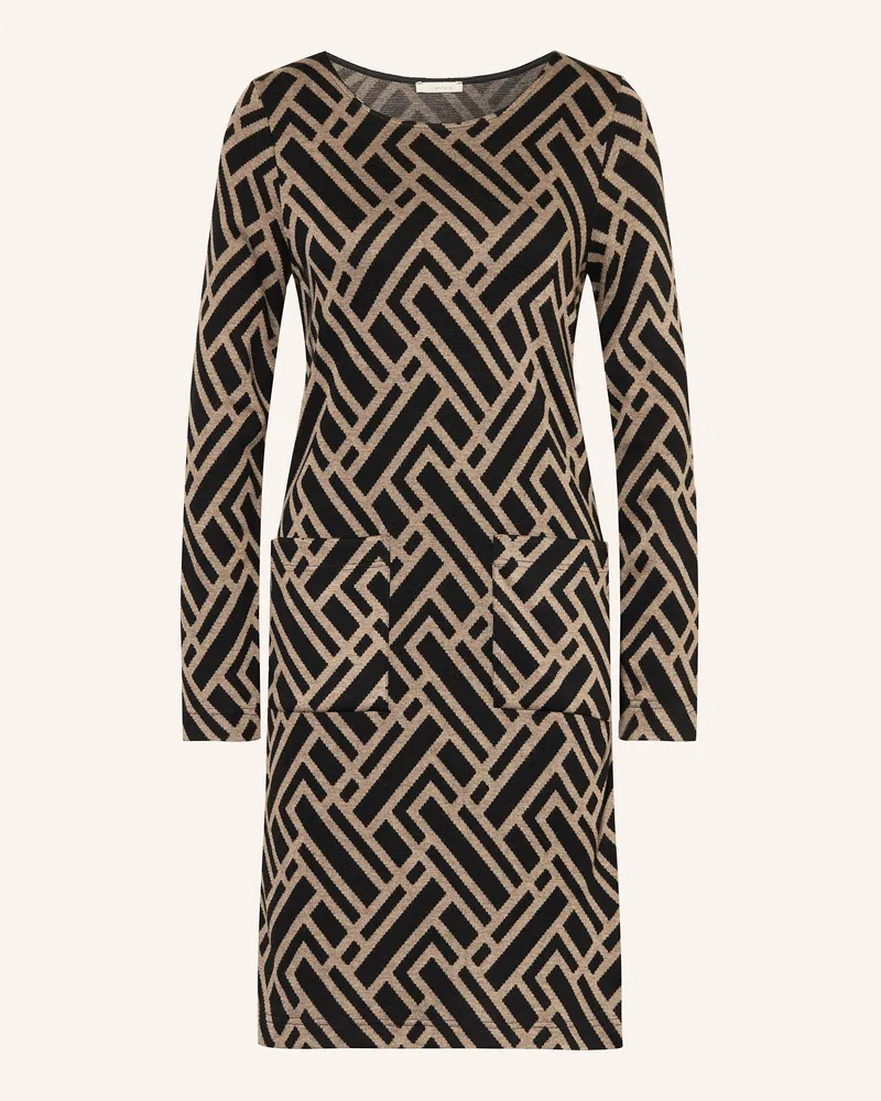 lilienfels Strickkleid Schwarz