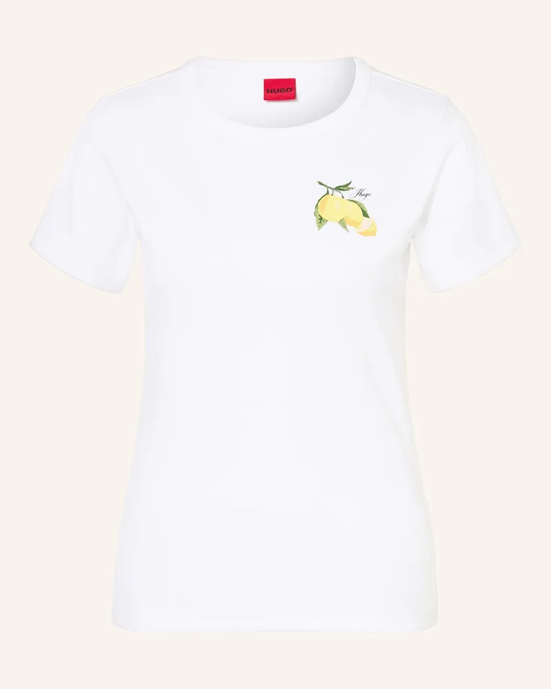 HUGO BOSS T-Shirt Deloris weiss Weiss