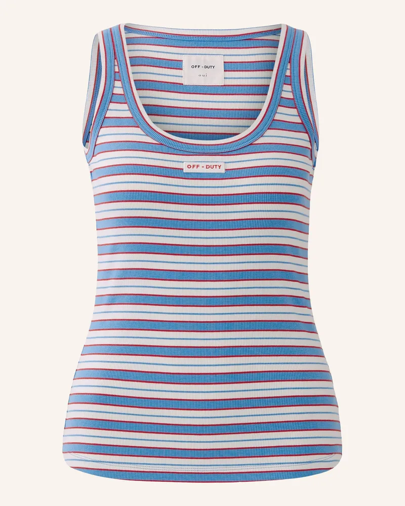 Oui  Top blau Blau