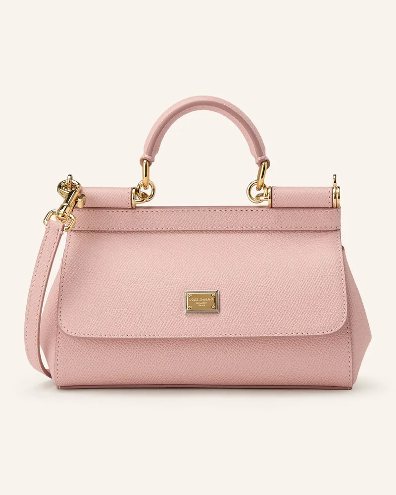 Dolce & Gabbana Umhängetasche Sicily Small rosa Hellrosa