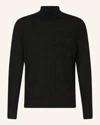 Strokesman's Rollkragenpullover aus Merinowolle Schwarz