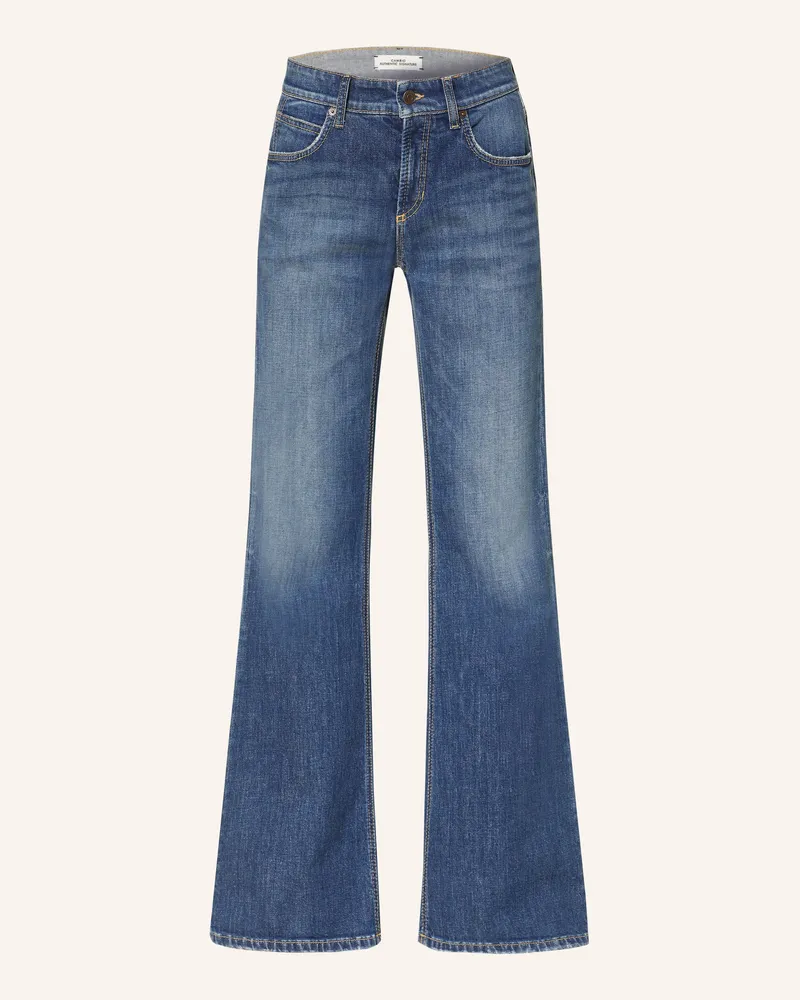 Cambio Flared Jeans Fabienne blau 5413