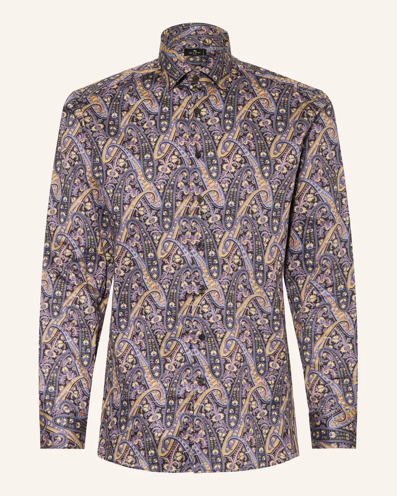 Etro Hemd Regular Fit blau Dunkelblau