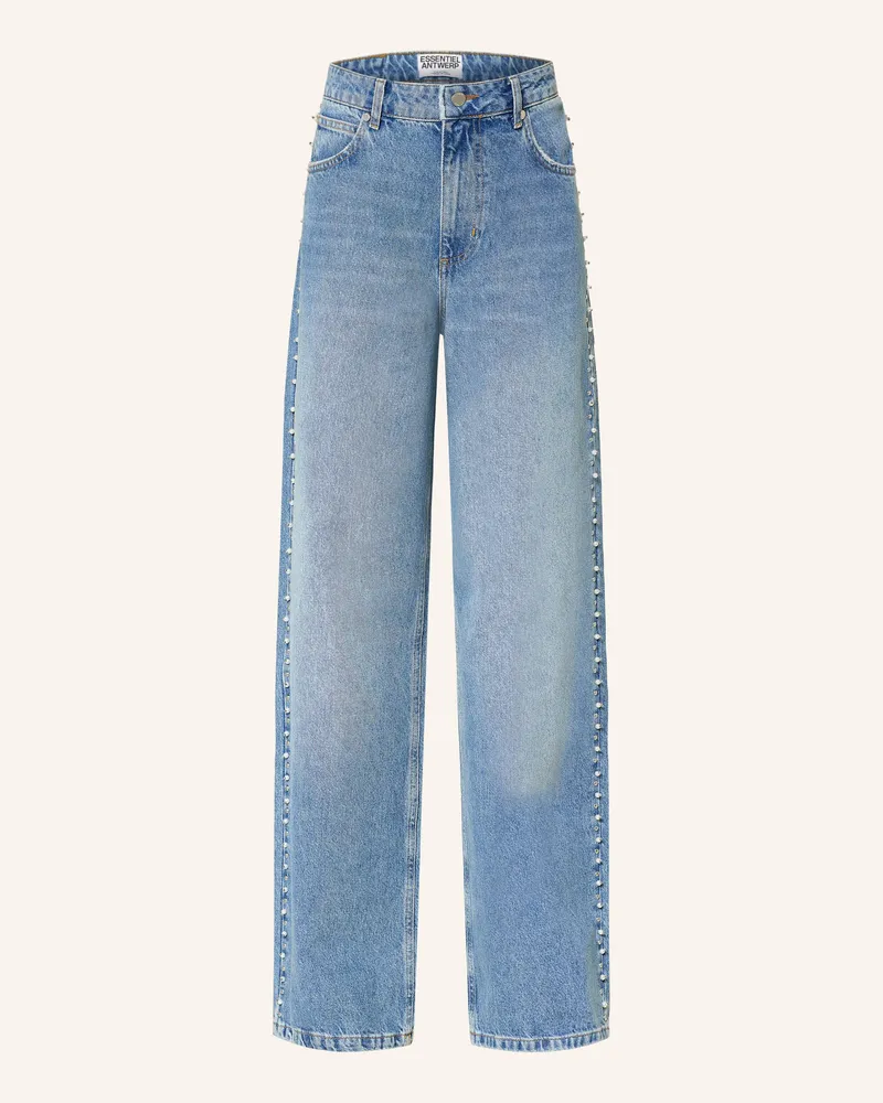 Essentiel Straight Jeans INTERESTING mit Nieten Bi31