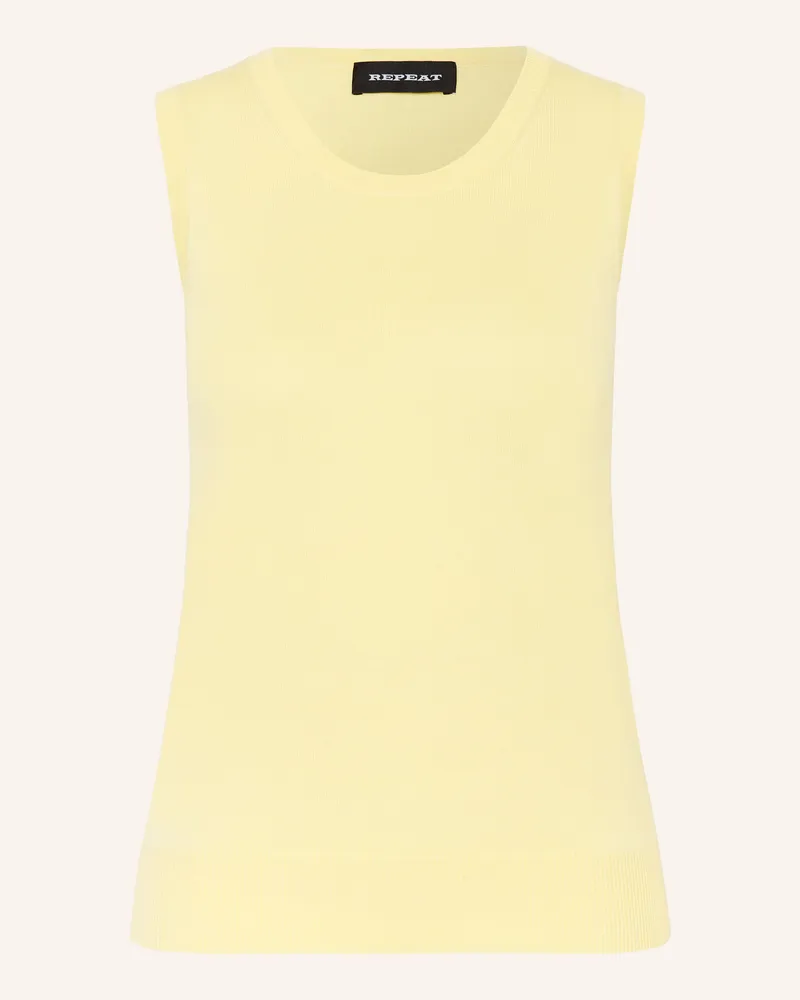 Repeat Stricktop Hellgelb