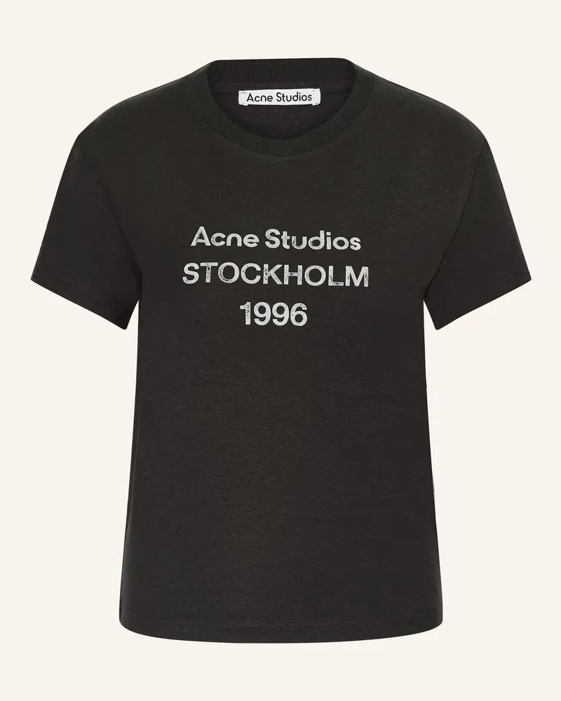 Acne Studios T-Shirt schwarz Schwarz