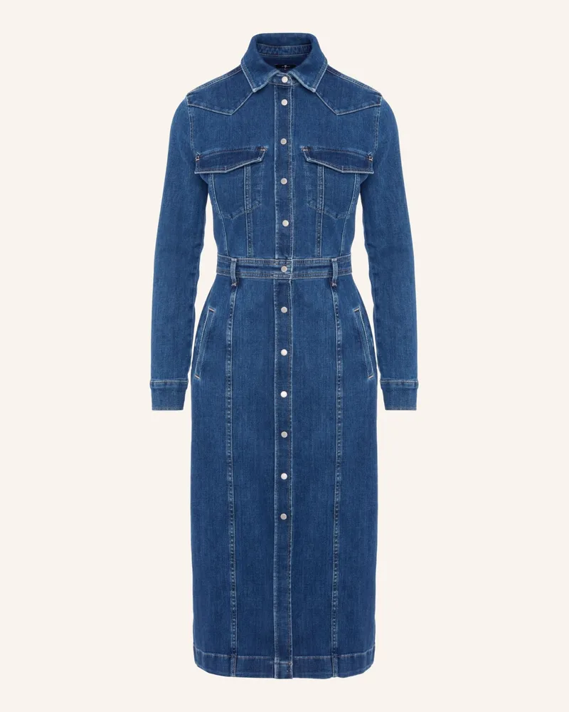 7 for all mankind LUXE Dress Blau