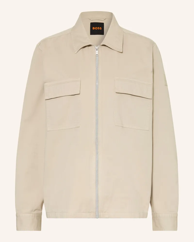 HUGO BOSS Overjacket Lorum beige Ecru