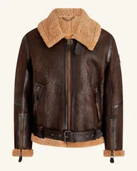 Belstaff Lederjacke WILDER mit Lammfell Braun