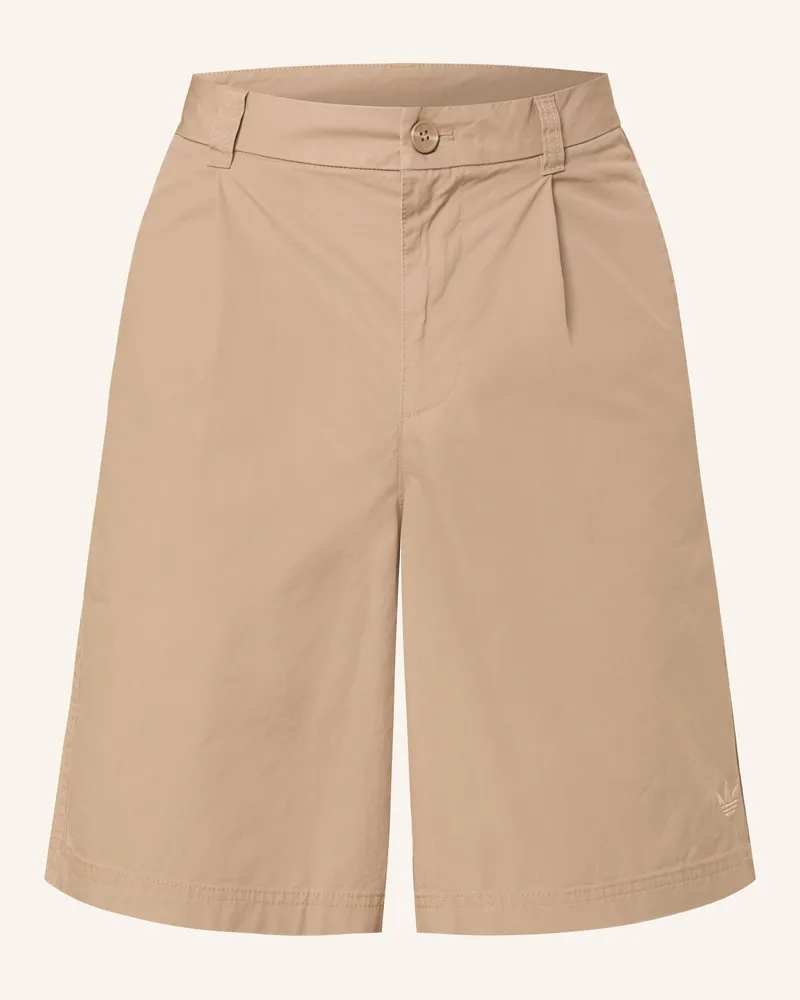 adidas Shorts Originals Wide Leg Regular Fit beige Beige