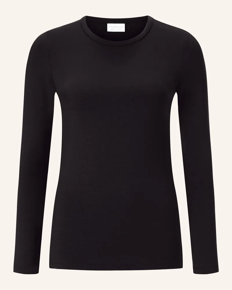 Rich&Royal Longsleeve Schwarz
