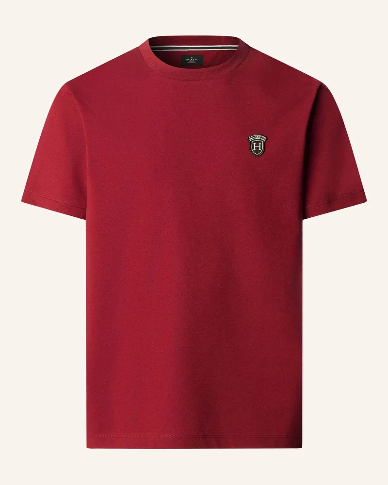 Hackett T-Shirt Heritage Badge Tee rot Rot