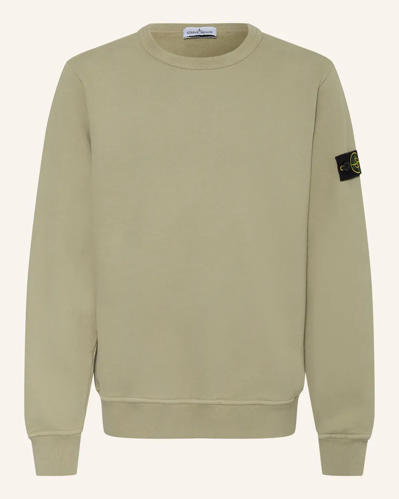 Stone Island Sweatshirt gruen Oliv