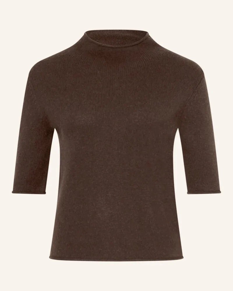 lilienfels Strickshirt Aus Cashmere braun Dunkelbraun