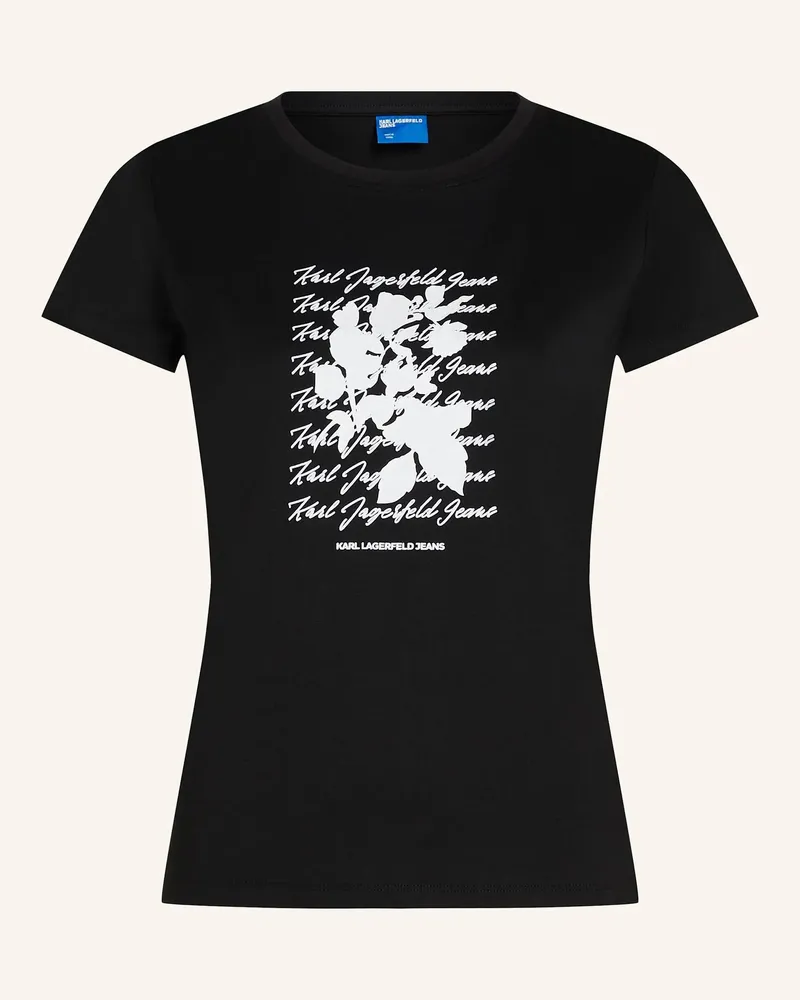 Karl Lagerfeld T-Shirt schwarz Schwarz