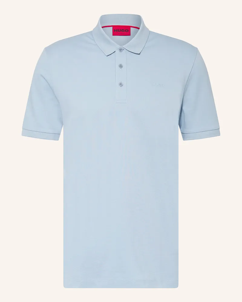 HUGO BOSS Piqué-Poloshirt DONOS Regular Fit Blaugrau