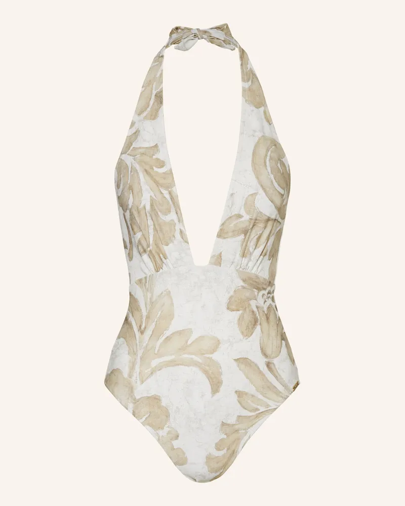 Maryan Mehlhorn Badeanzug Ornation weiss Creme
