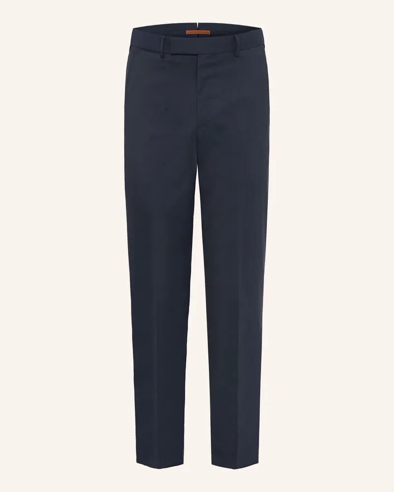 Ermenegildo Zegna Hose Regular Fit blau Dunkelblau
