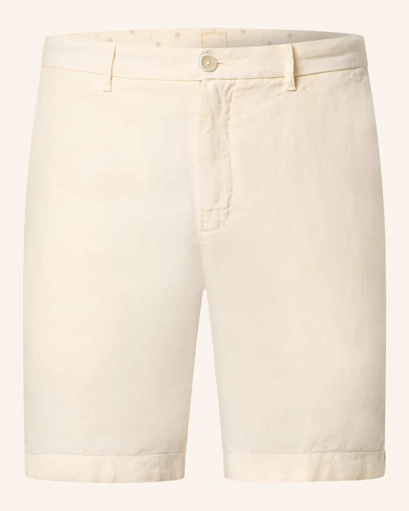 120% Lino Leinenshorts Creme