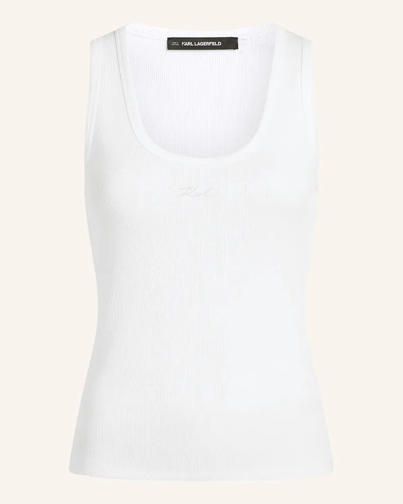 Karl Lagerfeld Unterhemd Weiss