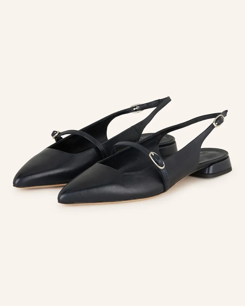 lilienfels Slingballerinas Dunkelblau