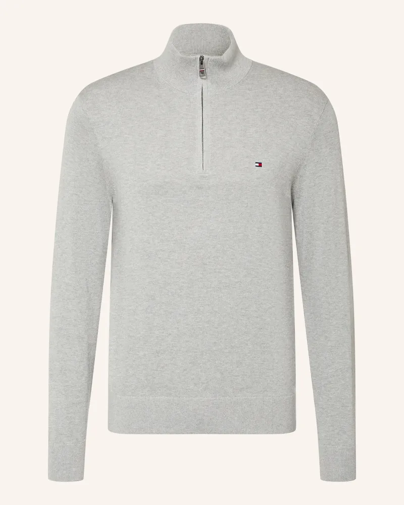 Tommy Hilfiger Troyer grau Hellgrau
