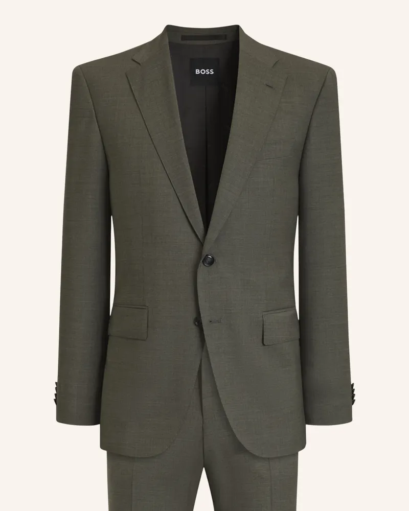 HUGO BOSS Business Anzug H-Jeckson-2pcs-263 Regular Fit gruen Grün