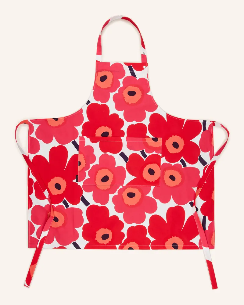 Marimekko Schürze PIENI UNIKKO Rot