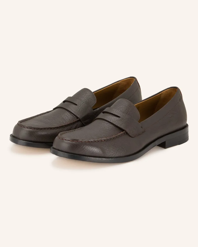 HUGO BOSS Penny-Loafer Tayil braun Dunkelbraun