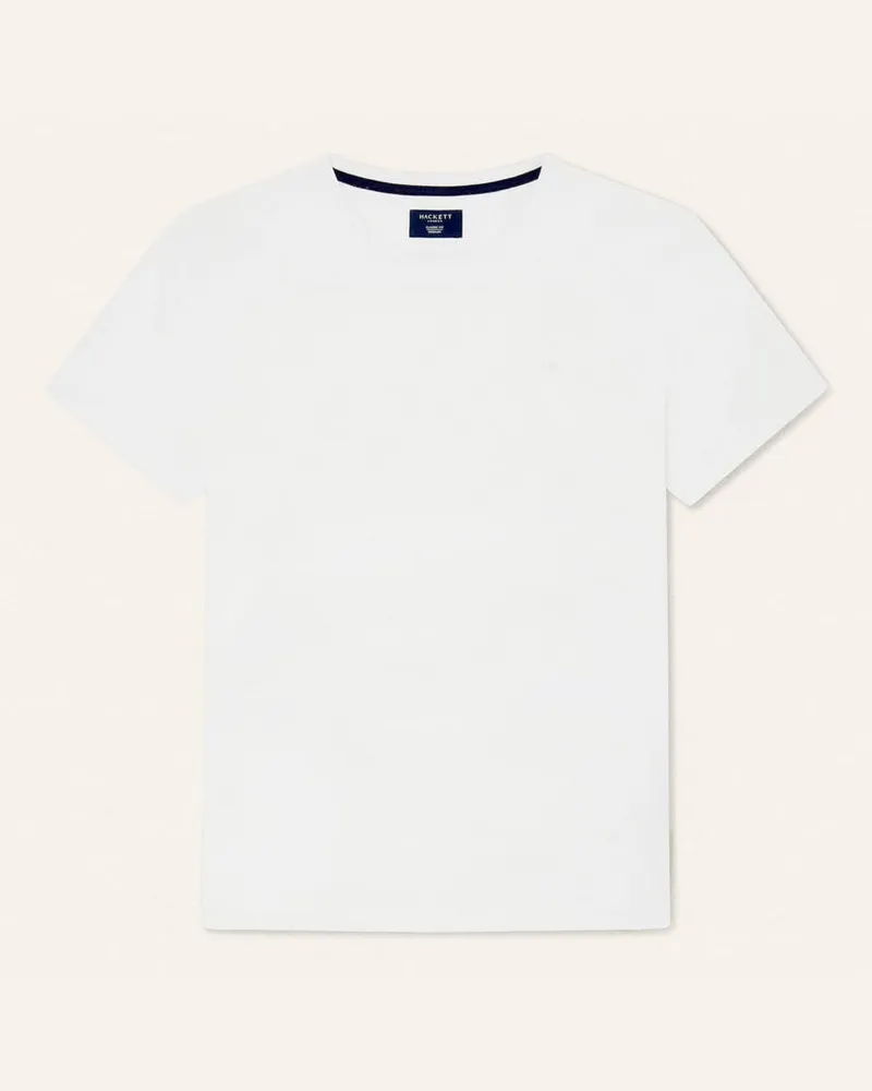 Hackett T-Shirt PIMA COTTON TEE Weiss