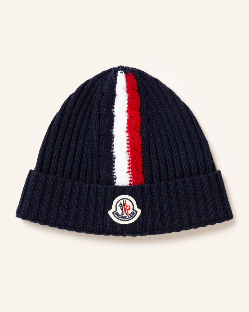 Moncler Mütze Dunkelblau