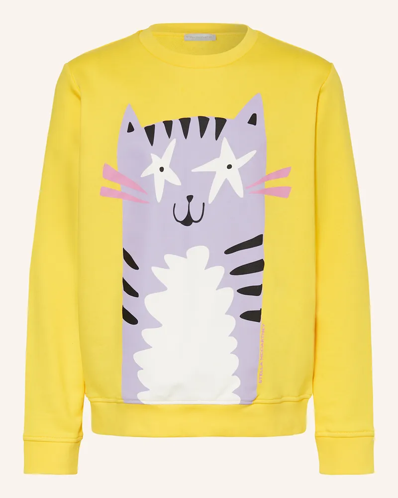Stella McCartney Kids Sweatshirt Gelb