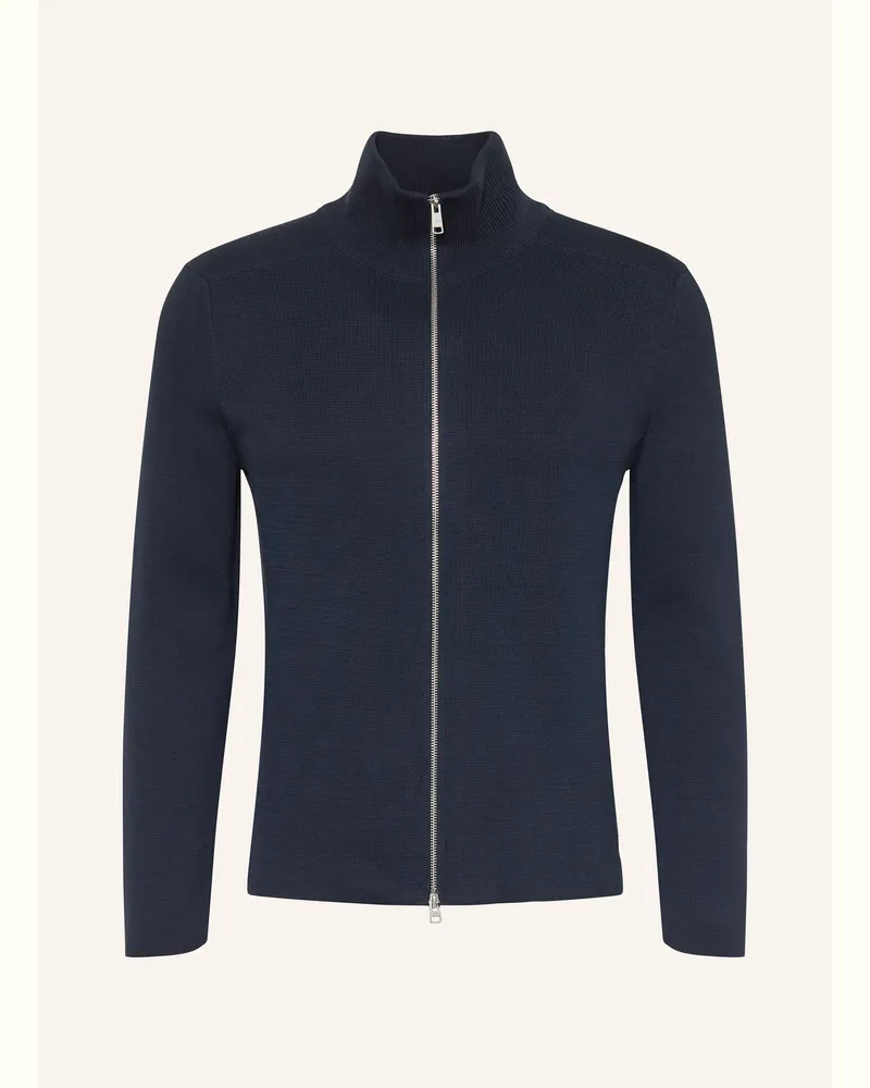 Marc O'Polo Strickjacke Milano blau Dunkelblau