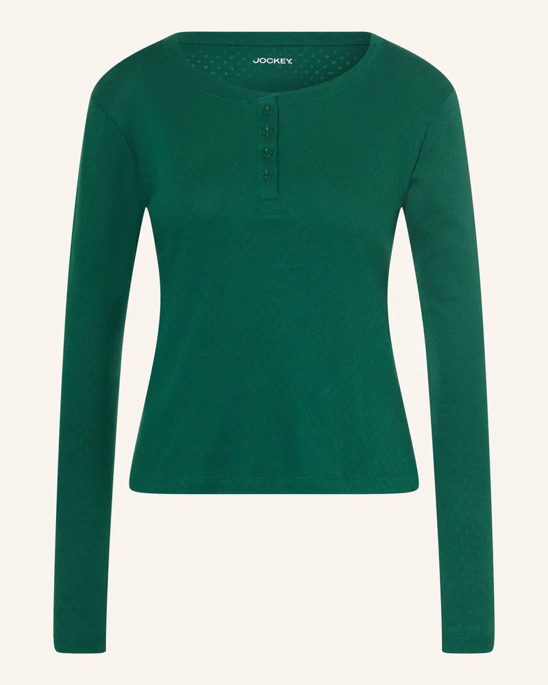Jockey Schlafshirt Pure Cotton gruen Dunkelgrün