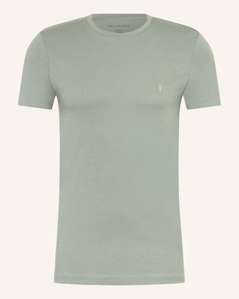 AllSaints T-Shirt Tonic gruen Khaki