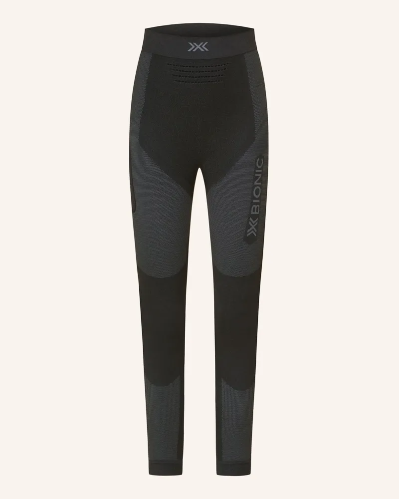 X-Bionic Lauf-Tights XCEED RUN Schwarz
