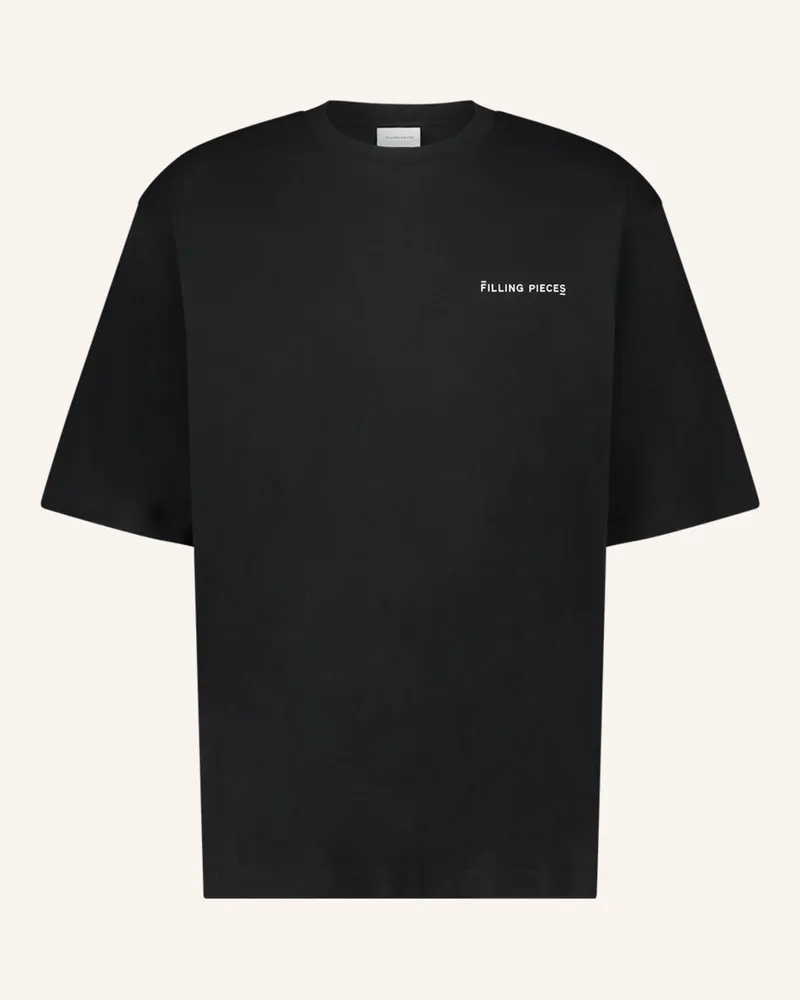 Filling Pieces T-Shirt Boxy schwarz Schwarz