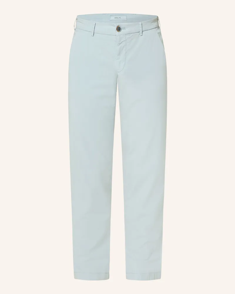Hiltl Chino Taura Slim Fit blau Hellblau