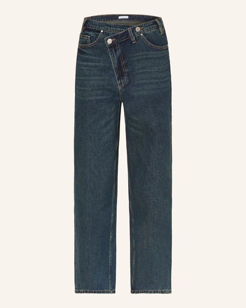Mrs & HUGS Wide Leg Jeans blau Blue