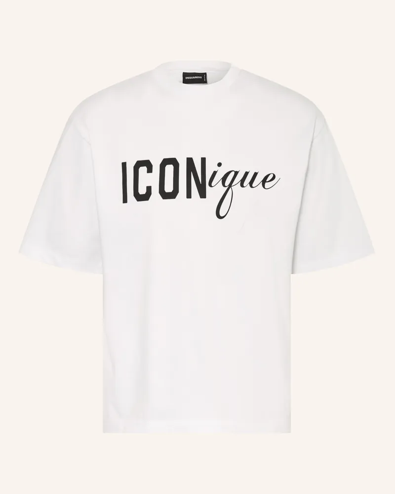Dsquared2 T-Shirt weiss Weiss