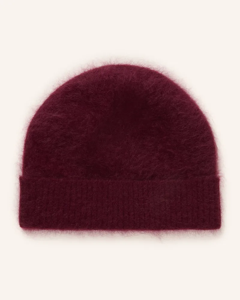 Darling Harbour Cashmere-Mütze rot Bordeaux