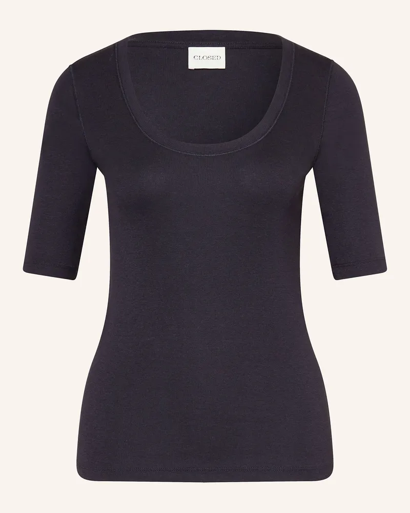 Closed Shirt mit 3/4-Arm Dunkelblau