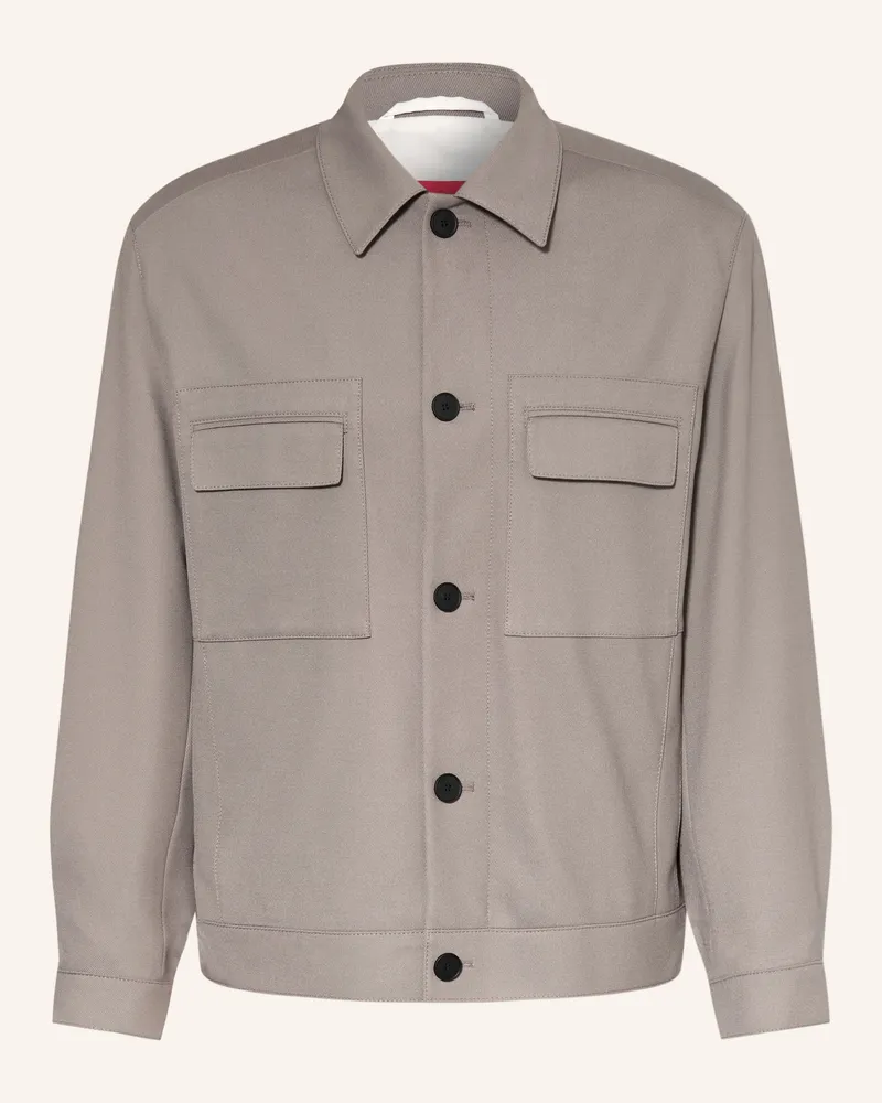 HUGO BOSS Overjacket JULIANO Taupe