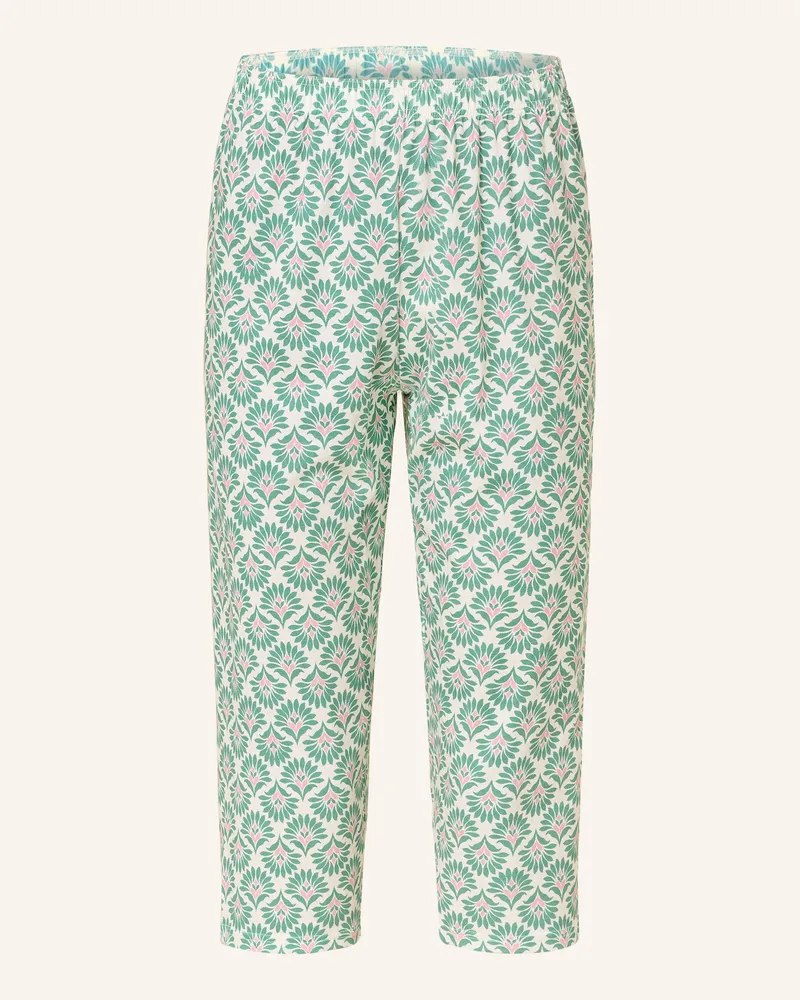 Calida 3/4-Schlafshorts FAVOURITES BOTANIC Grün