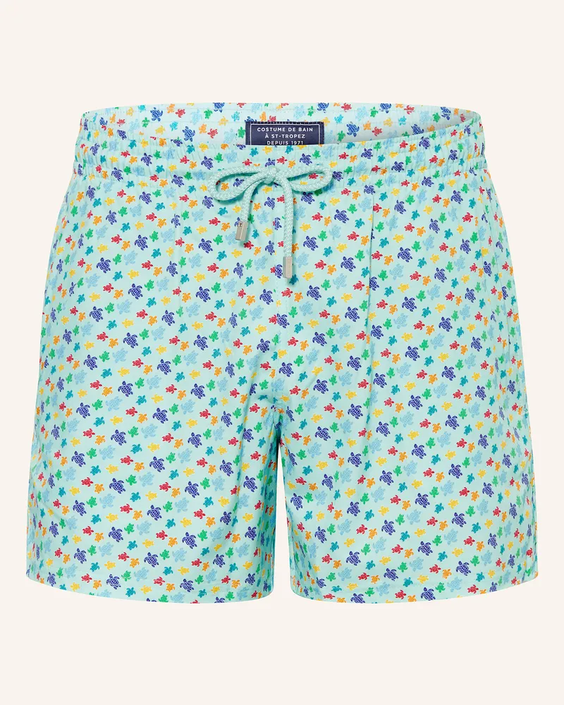Vilebrequin Badeshorts Moorise gruen Türkis